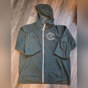 Green 3 Sheeps Brewing Zip Up Hoodie Super Soft Size XL